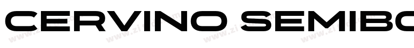 Cervino SemiBold Exp字体转换